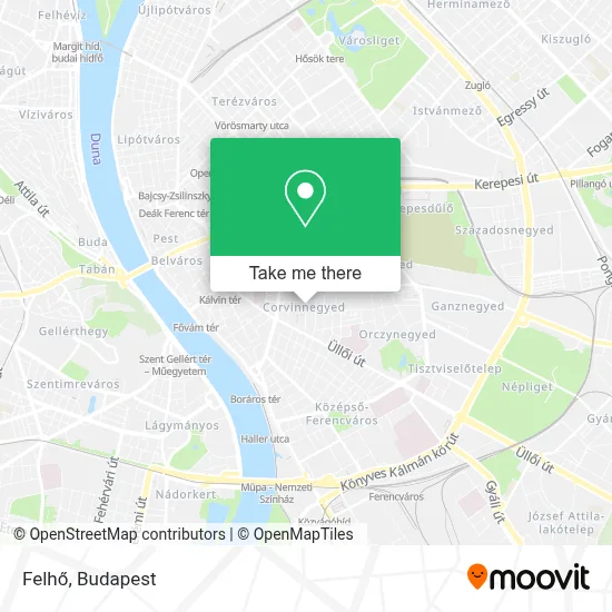 Felhő map