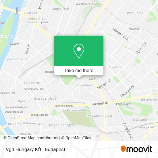 Vgd Hungary Kft. map