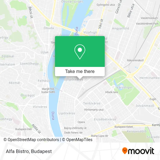 Alfa Bistro map