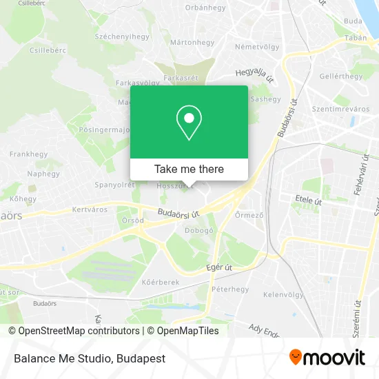 Balance Me Studio map