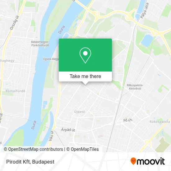 Pirodit Kft map