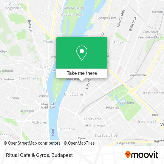 Ritual Cafe & Gyros map