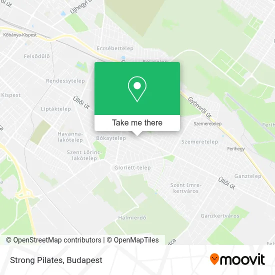 Strong Pilates map
