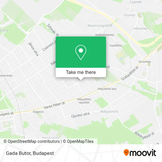 Gada Butor map