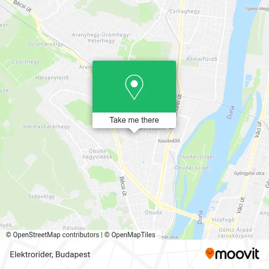 Elektrorider map