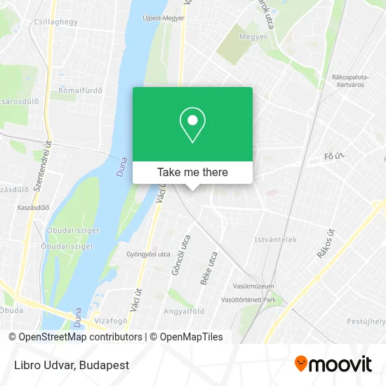 Libro Udvar map