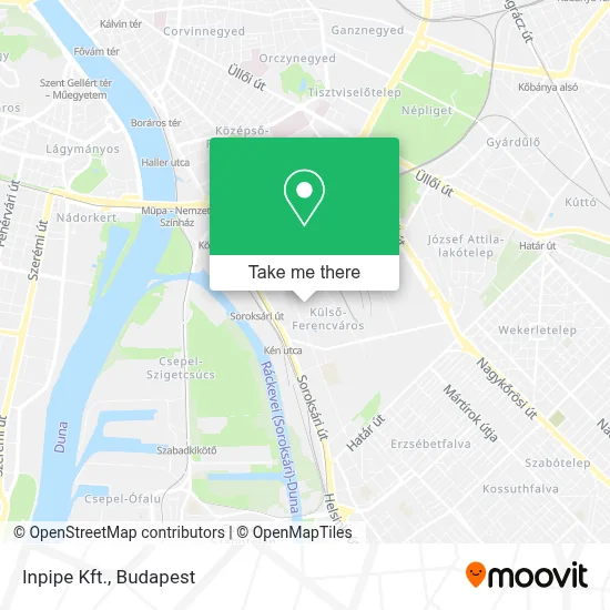 Inpipe Kft. map