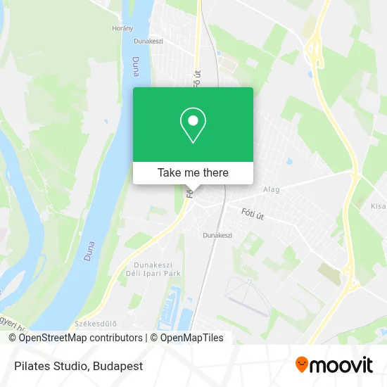 Pilates Studio map