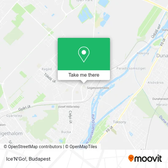 Ice'N'Go! map