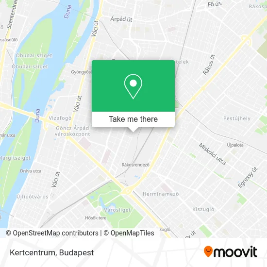 Kertcentrum map