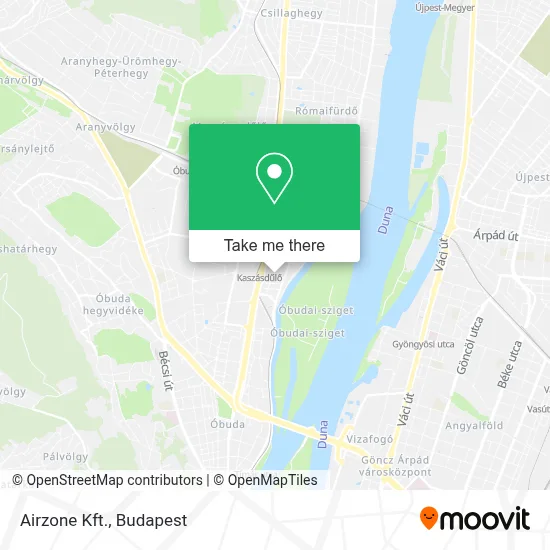 Airzone Kft. map