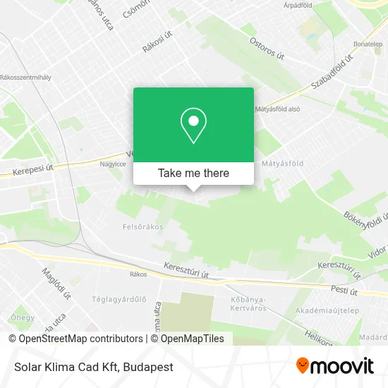 Solar Klima Cad Kft map