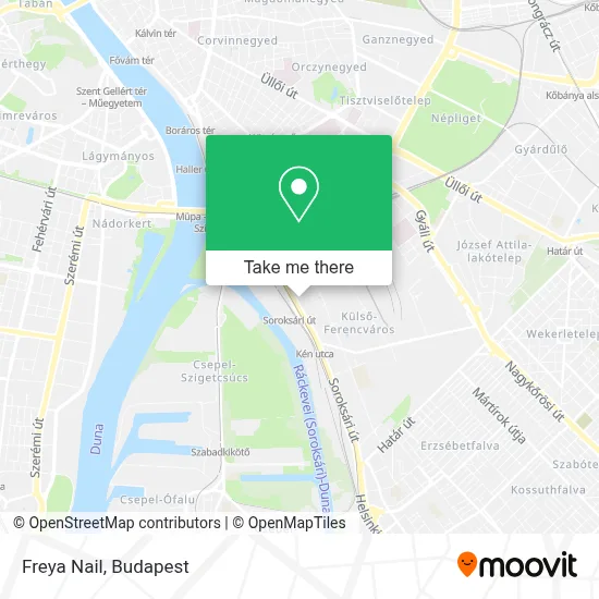 Freya Nail map