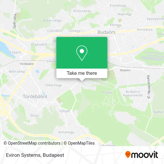 Eviron Systems map