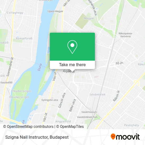Szigna Nail Instructor map