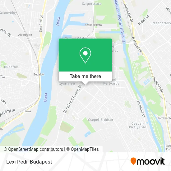 Lexi Pedi map