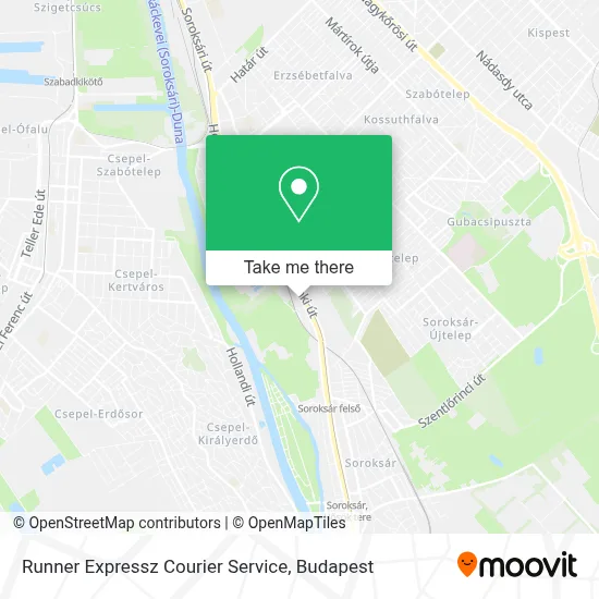 Runner Expressz Courier Service map