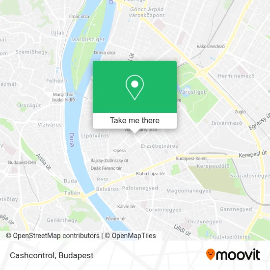 Cashcontrol map
