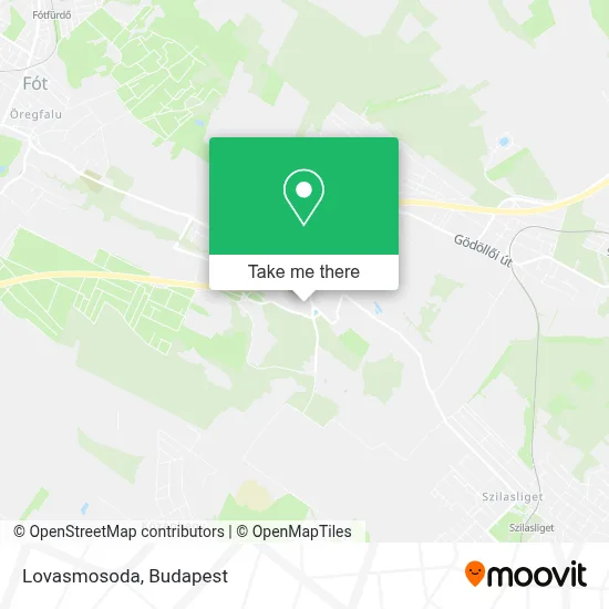 Lovasmosoda map