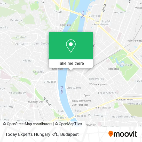 Today Experts Hungary Kft. map