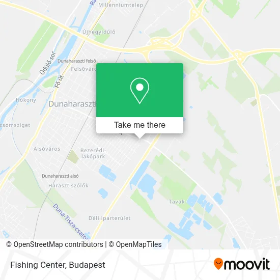 Fishing Center map