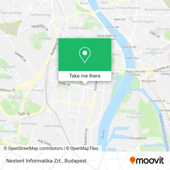 Nextent Informatika Zrt. map