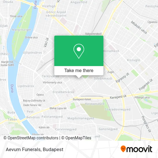 Aevum Funerals map