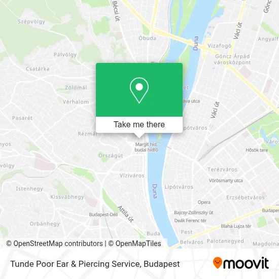 Tunde Poor Ear & Piercing Service map