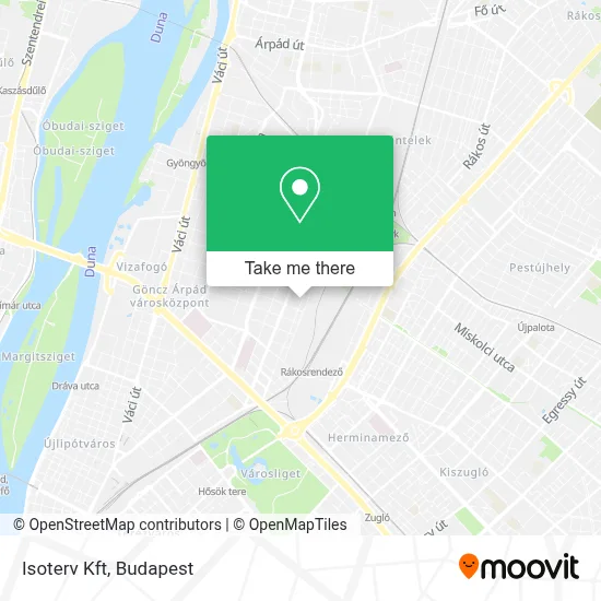 Isoterv Kft map