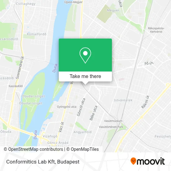 Conformitics Lab Kft map