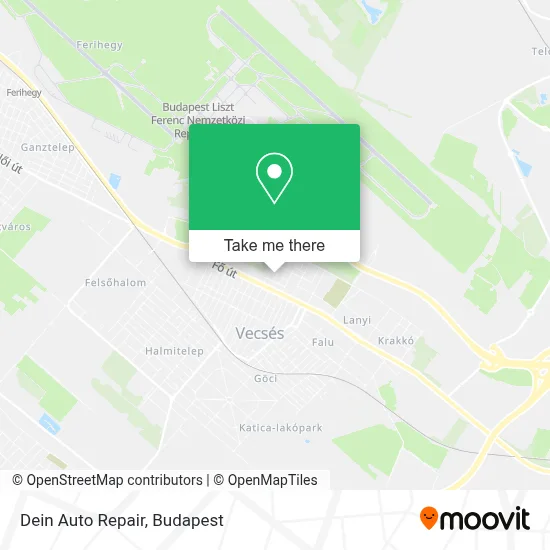 Dein Auto Repair map