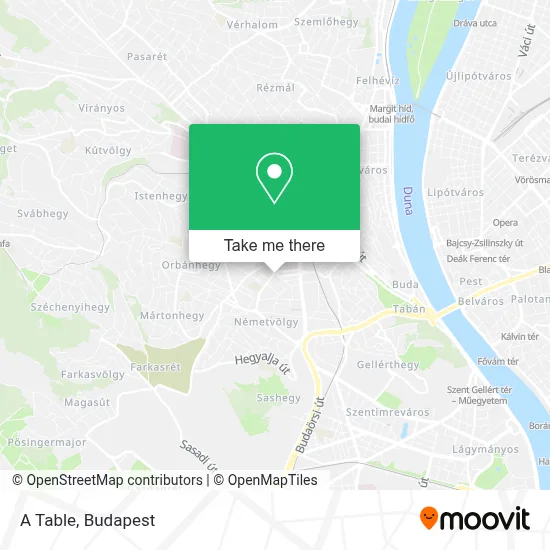 A Table map