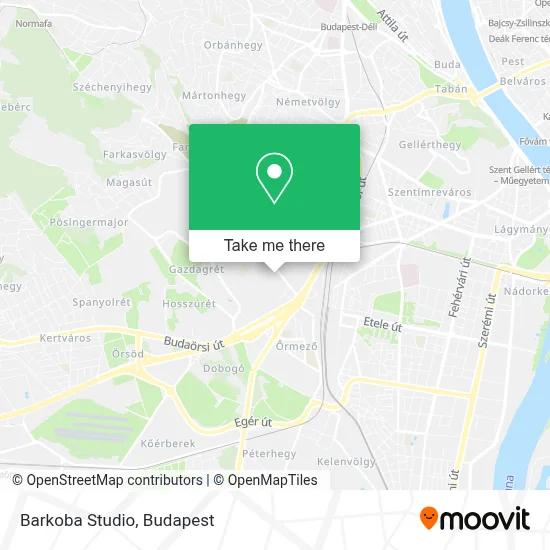 Barkoba Studio map