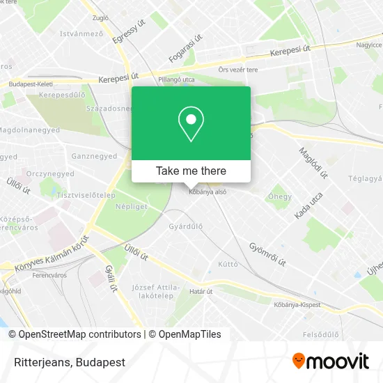Ritterjeans map