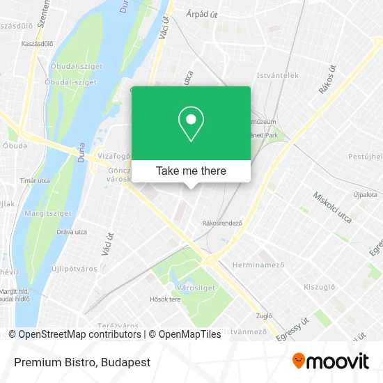 Premium Bistro map
