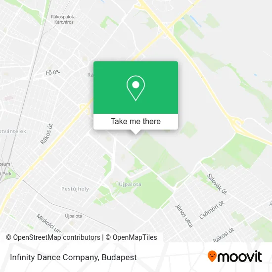 Infinity Dance Company map