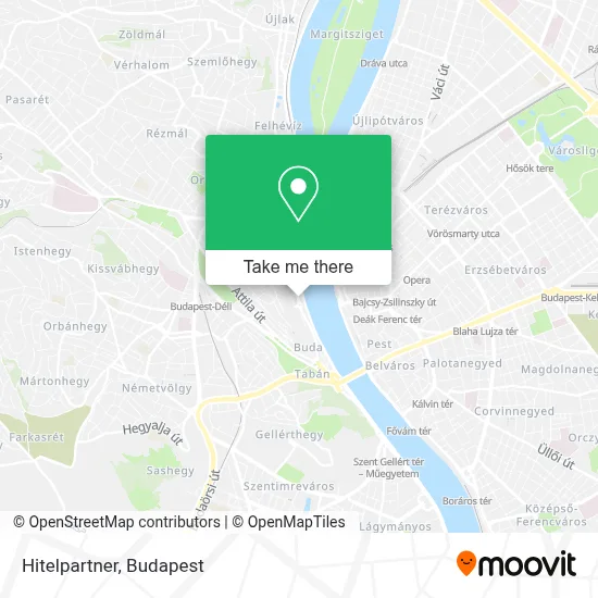 Hitelpartner map