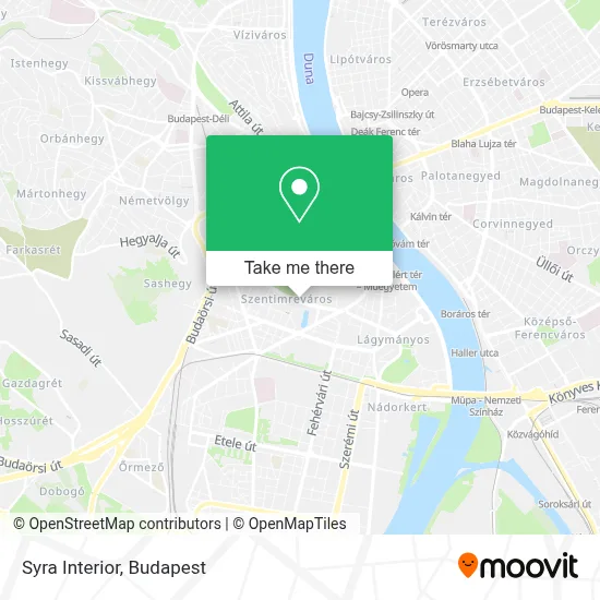 Syra Interior map