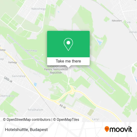 Hotelshuttle map
