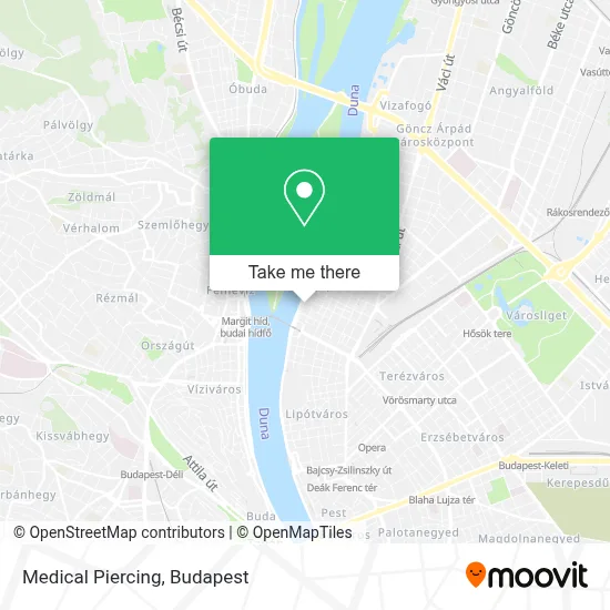 Medical Piercing map