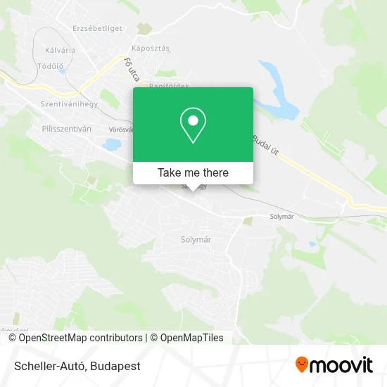 Scheller-Autó map