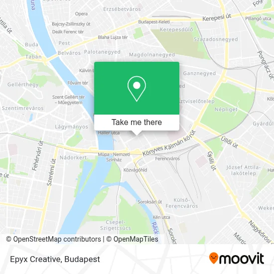 Epyx Creative map