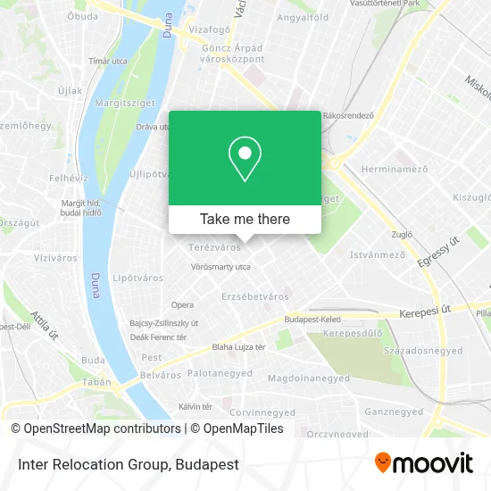 Inter Relocation Group map