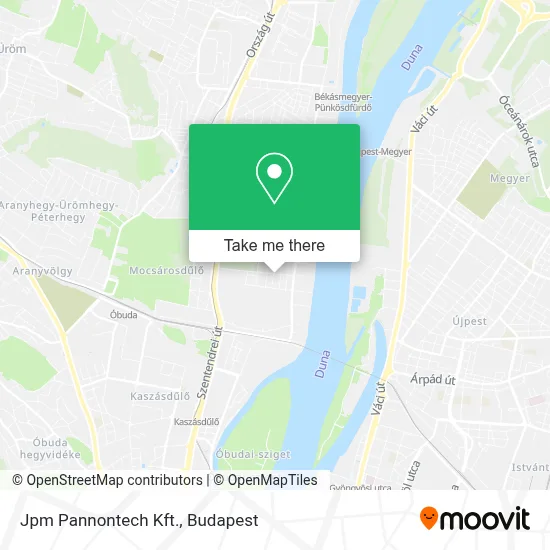 Jpm Pannontech Kft. map