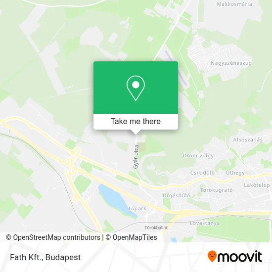 Fath Kft. map