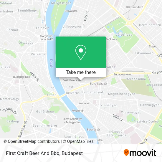First Craft Beer And Bbq map