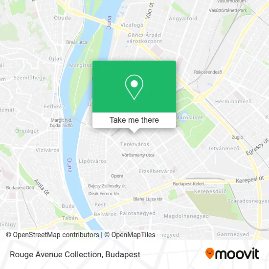 Rouge Avenue Collection map
