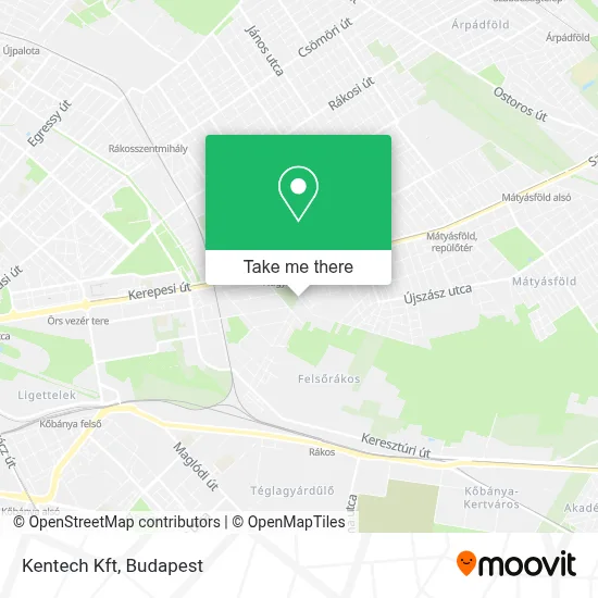 Kentech Kft map