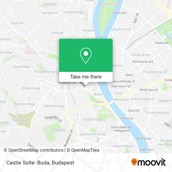 Castle Suite- Buda map