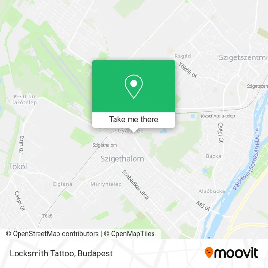 Locksmith Tattoo map